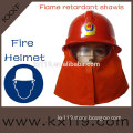 2014 hot sell Flame retardant shawls new types of safety helmet
